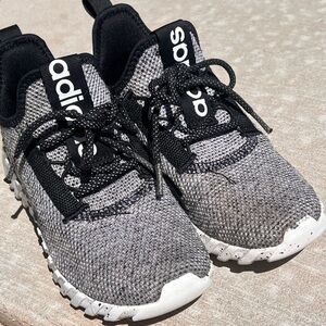 Boys size 1 adidas shoes